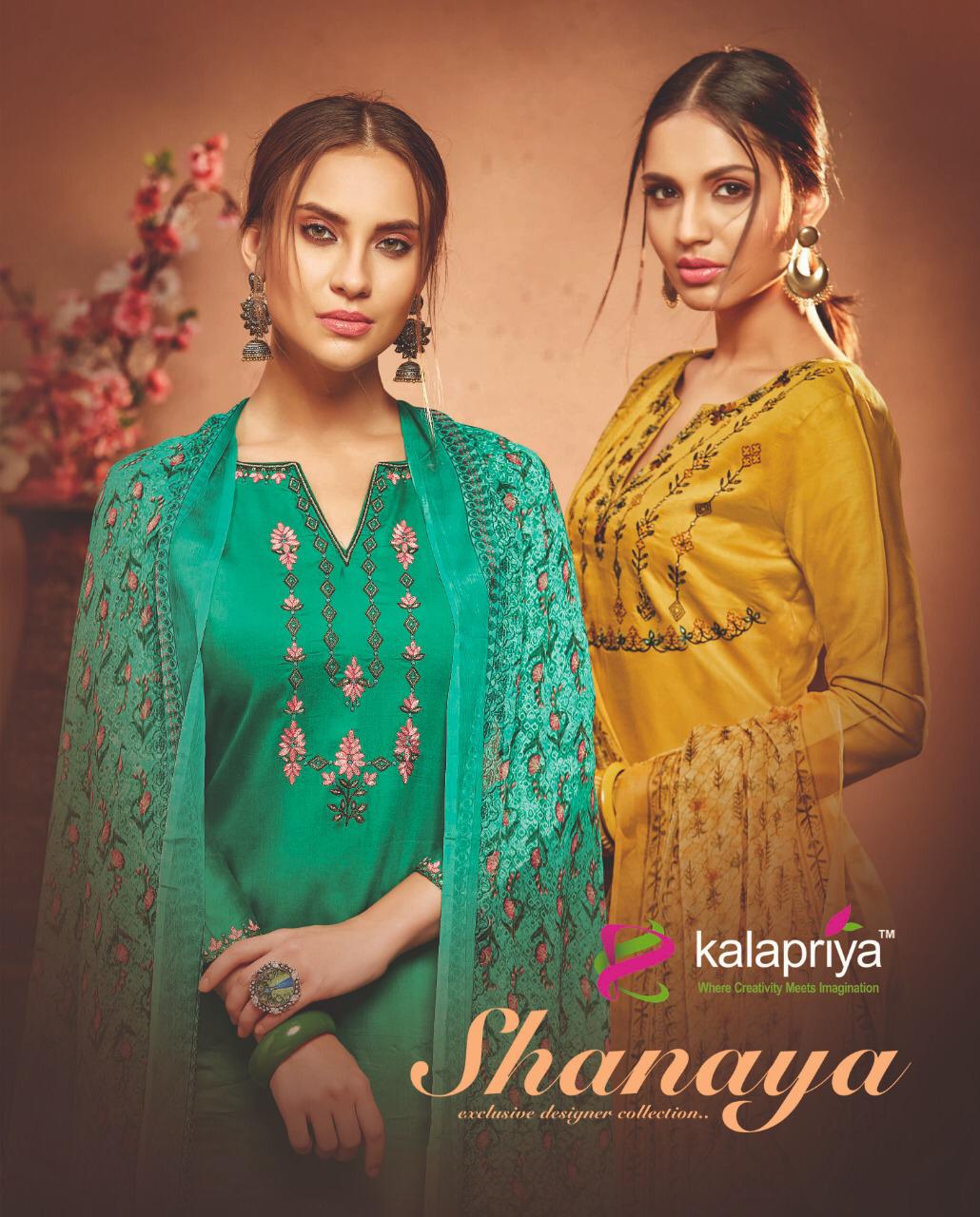 Kalapriya By Shanaya Vol 1 Designer Salwar Suits Collection