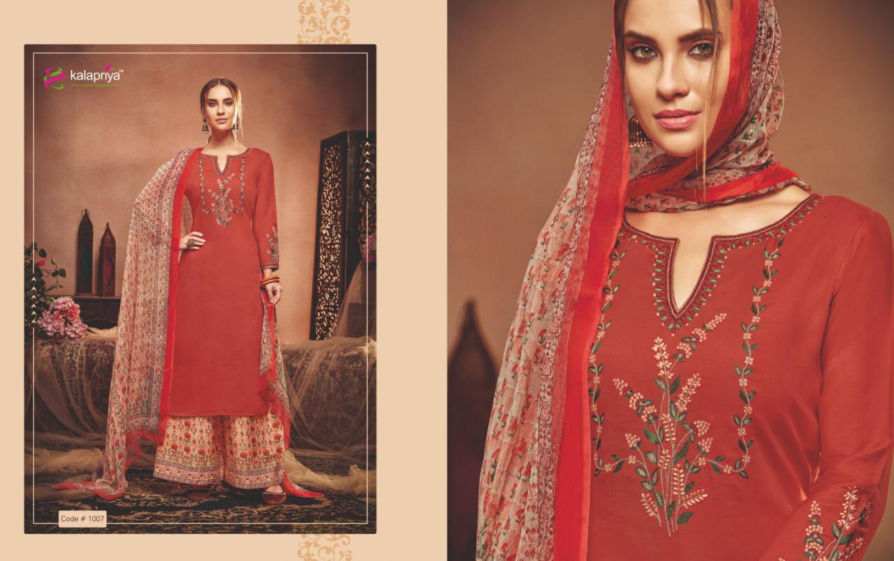 Kalapriya By Shanaya Vol 1 Designer Salwar Suits Collection