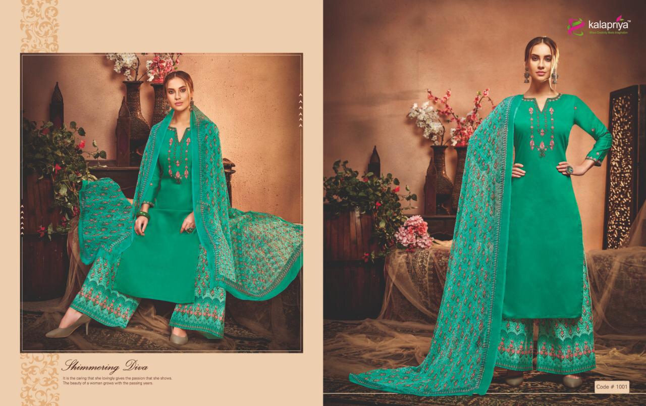 Kalapriya By Shanaya Vol 1 Designer Salwar Suits Collection