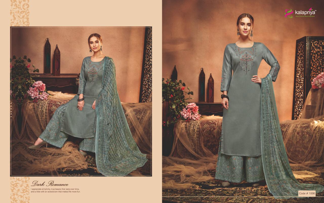 Kalapriya By Shanaya Vol 1 Designer Salwar Suits Collection