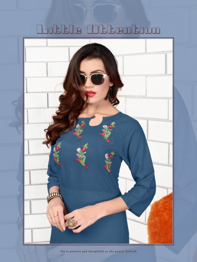 Ladyview Present New Plazzo Point Premium Quality Rayon Kurti With Bottom