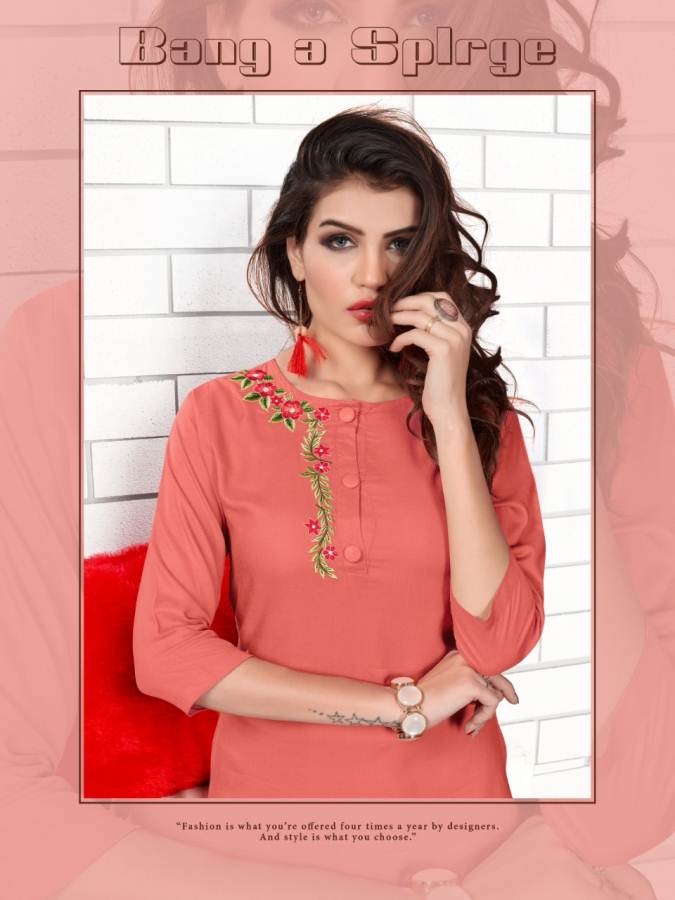 Ladyview Present New Plazzo Point Premium Quality Rayon Kurti With Bottom