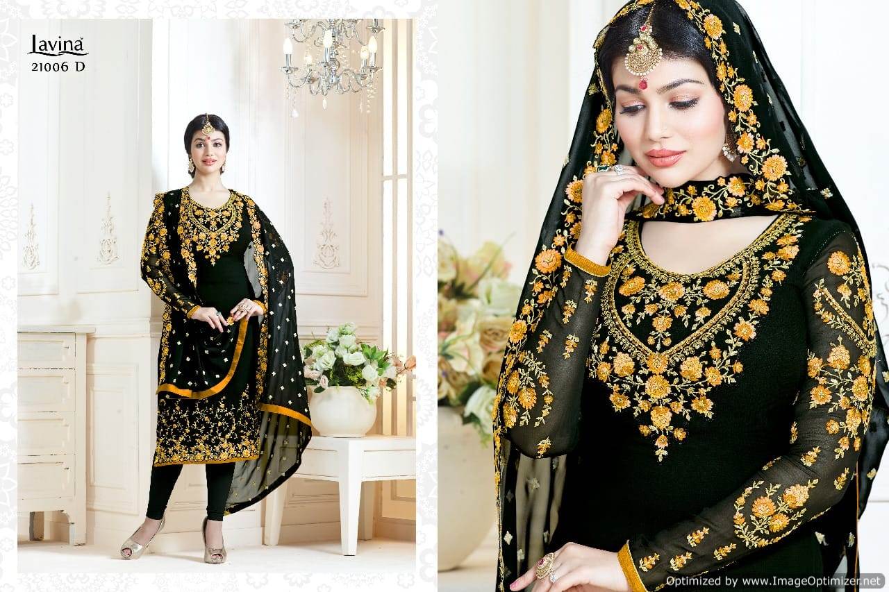 Lavina Present 21006  Designer Salwar Suits Catalogue