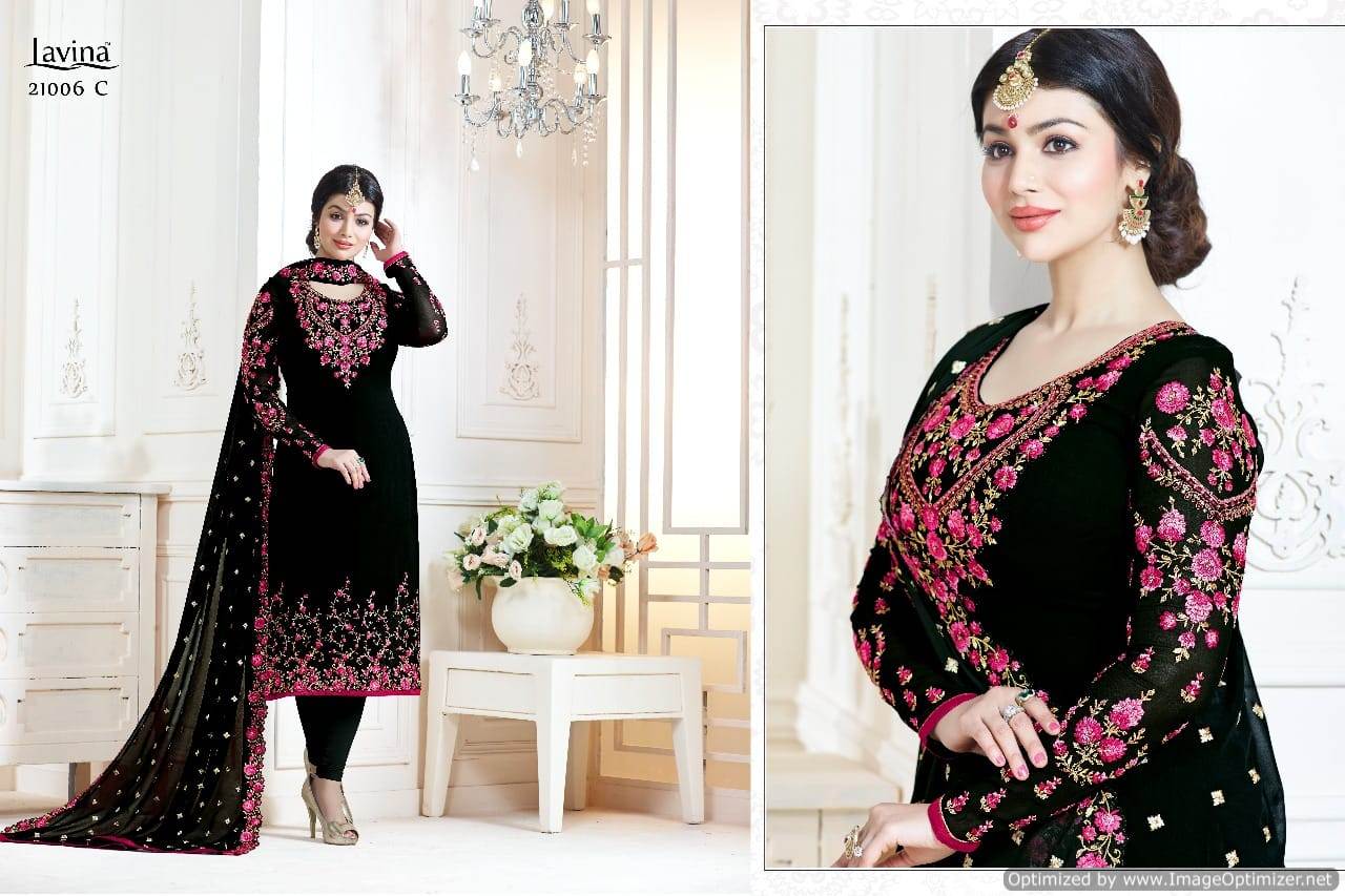 Lavina Present 21006  Designer Salwar Suits Catalogue