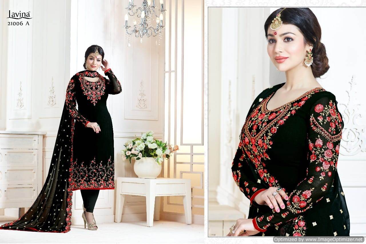 Lavina Present 21006  Designer Salwar Suits Catalogue