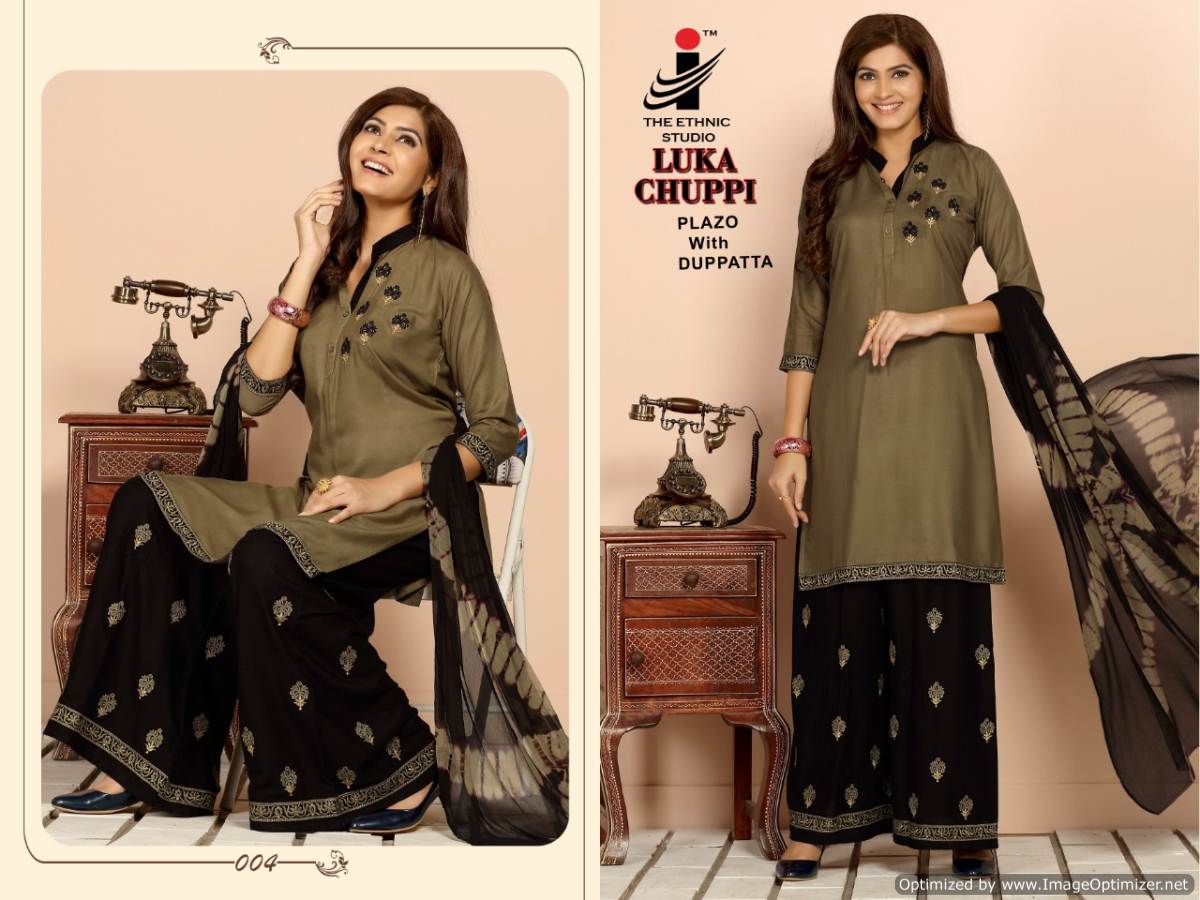 Lukka Chuppi Vol 2 By Mirayaa Rayon Kurti With Plazzo Ready Made Collection