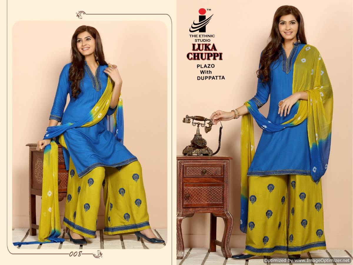 Lukka Chuppi Vol 2 By Mirayaa Rayon Kurti With Plazzo Ready Made Collection