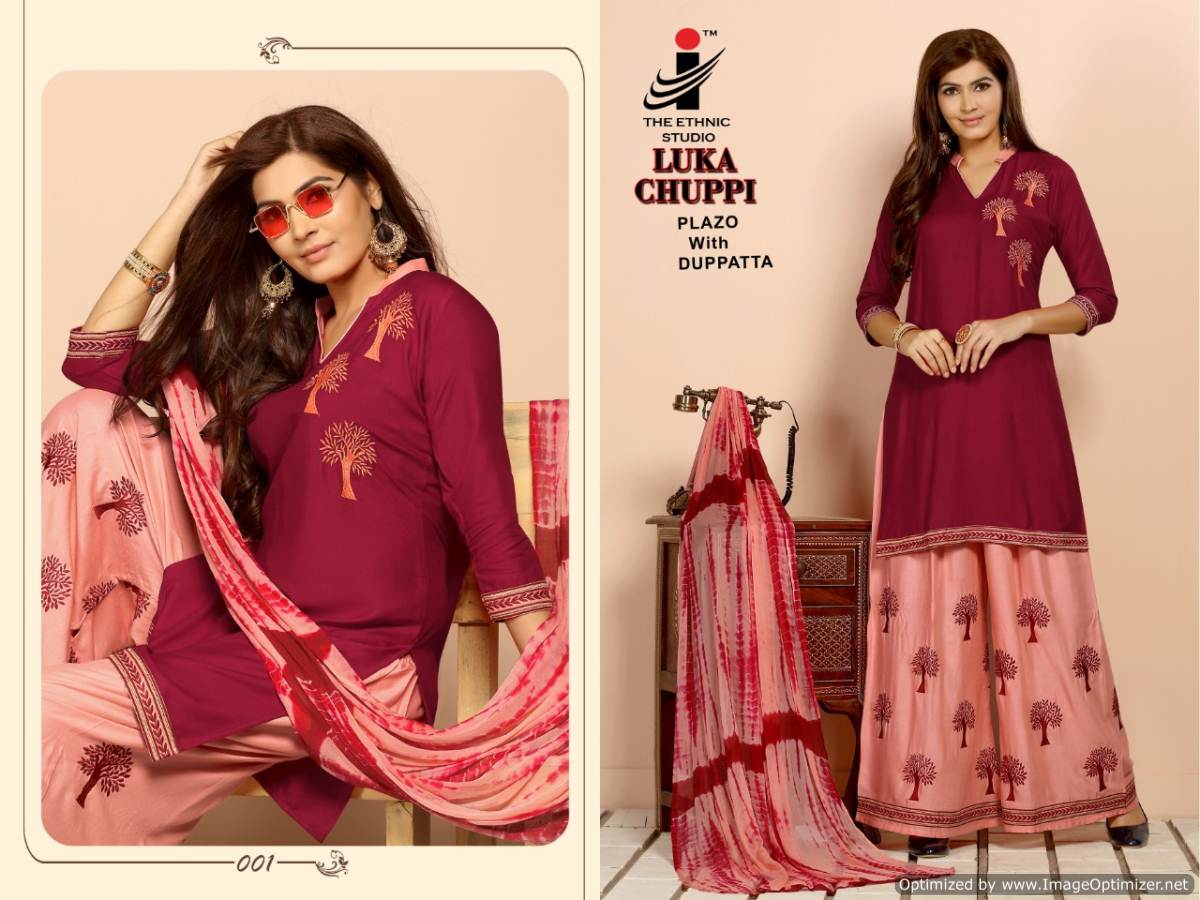 Lukka Chuppi Vol 2 By Mirayaa Rayon Kurti With Plazzo Ready Made Collection