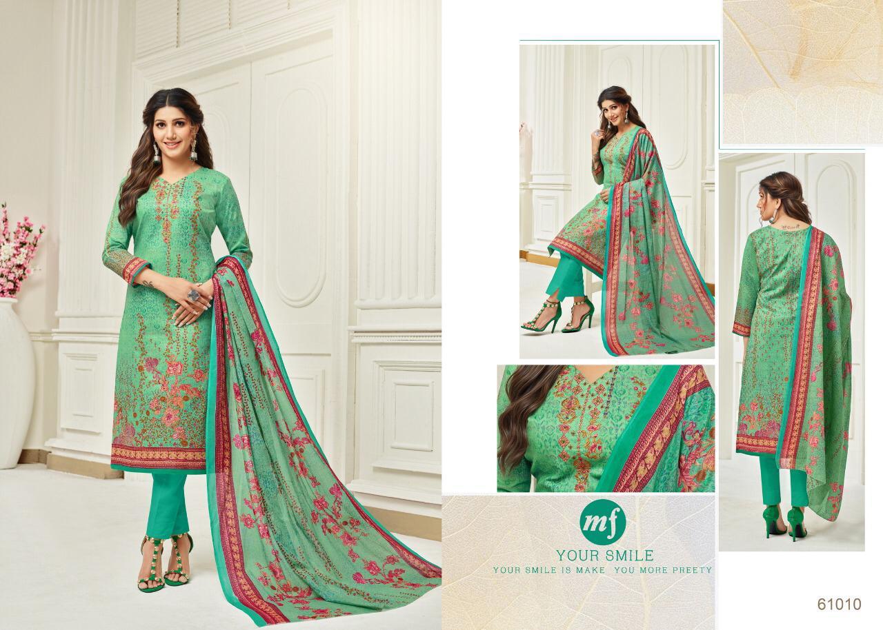 Mf Present New Dress Material Essenza Vol 19 Collection