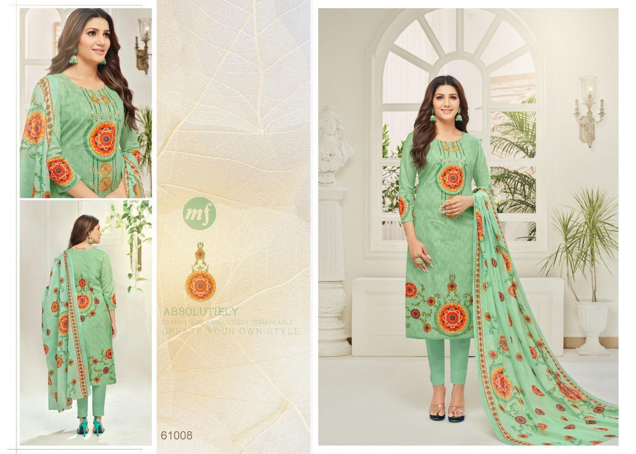 Mf Present New Dress Material Essenza Vol 19 Collection