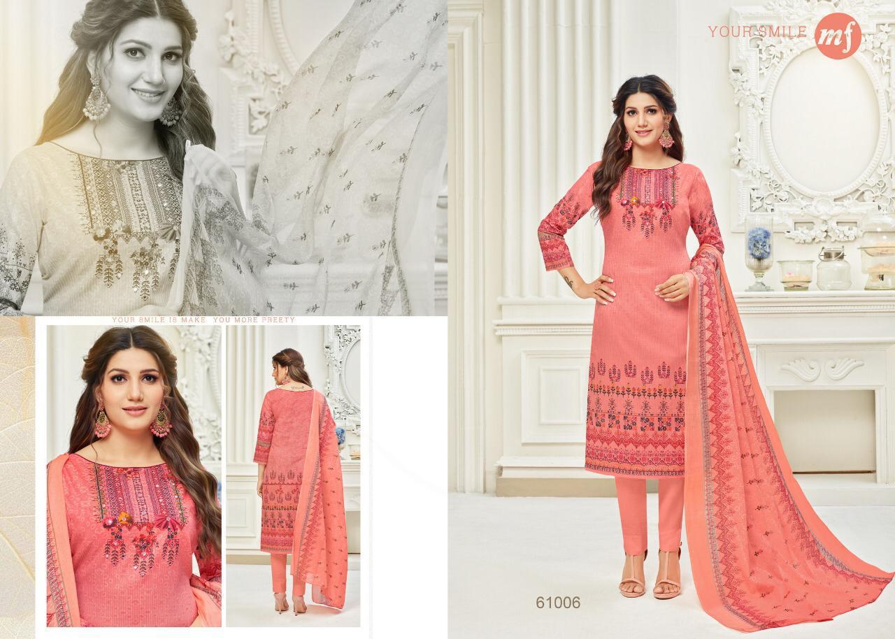 Mf Present New Dress Material Essenza Vol 19 Collection