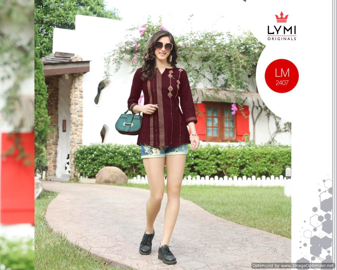 Motion Vol 2 By Lymi Cotton Flex Stylish Western Top Catalogue