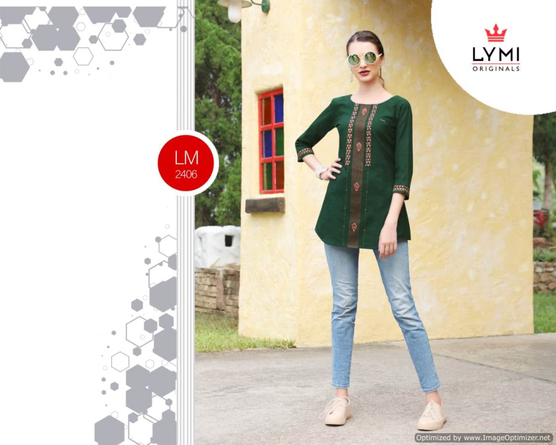 Motion Vol 2 By Lymi Cotton Flex Stylish Western Top Catalogue