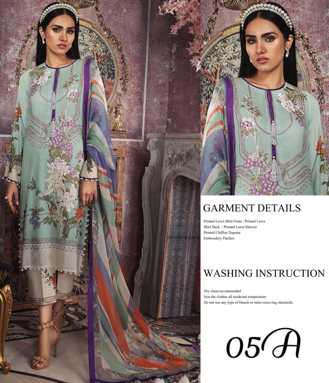 Muzlin By Sana Safina Lawn Cotton Dress Material Collection.