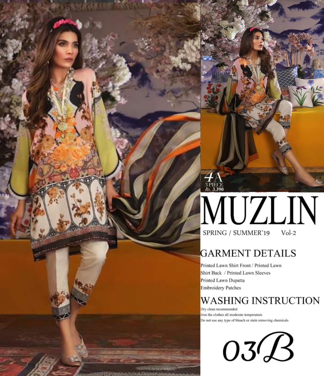 Muzlin By Sana Safina Lawn Cotton Dress Material Collection.