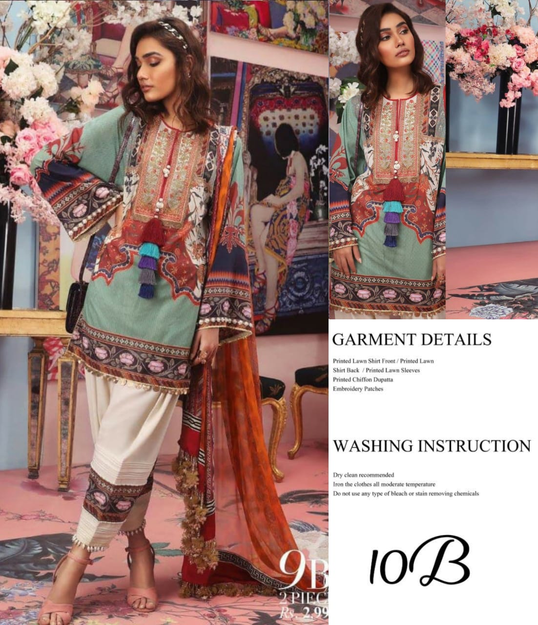 Muzlin By Sana Safina Lawn Cotton Dress Material Collection.