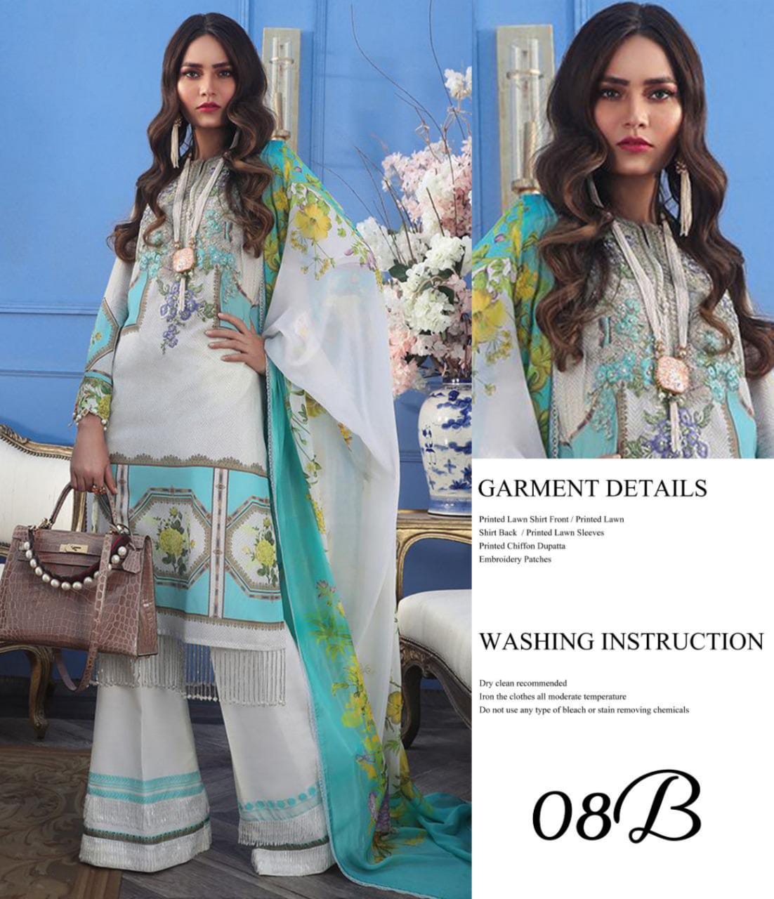 Muzlin By Sana Safina Lawn Cotton Dress Material Collection.