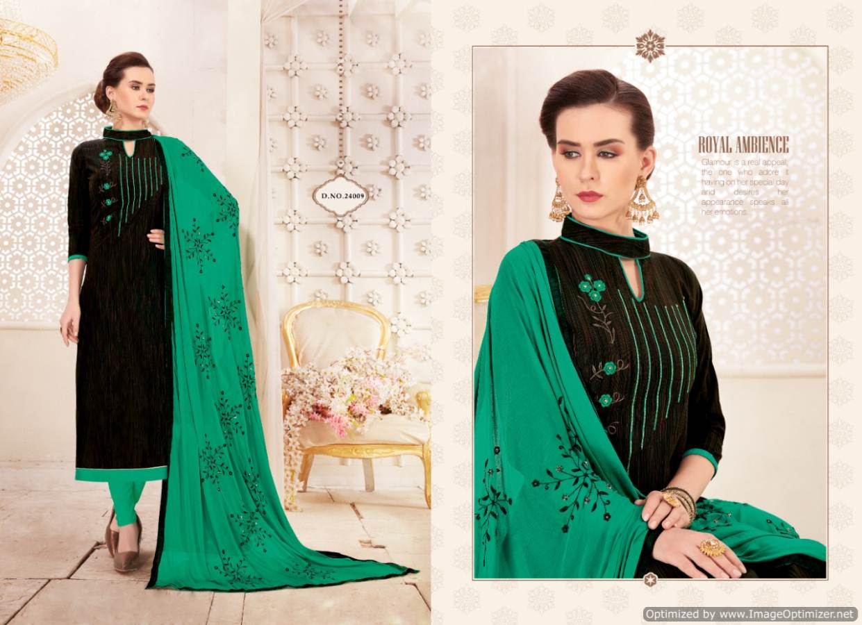 Nayra Vol 2 By Shreeji Designer Churidar Dress Material Collection