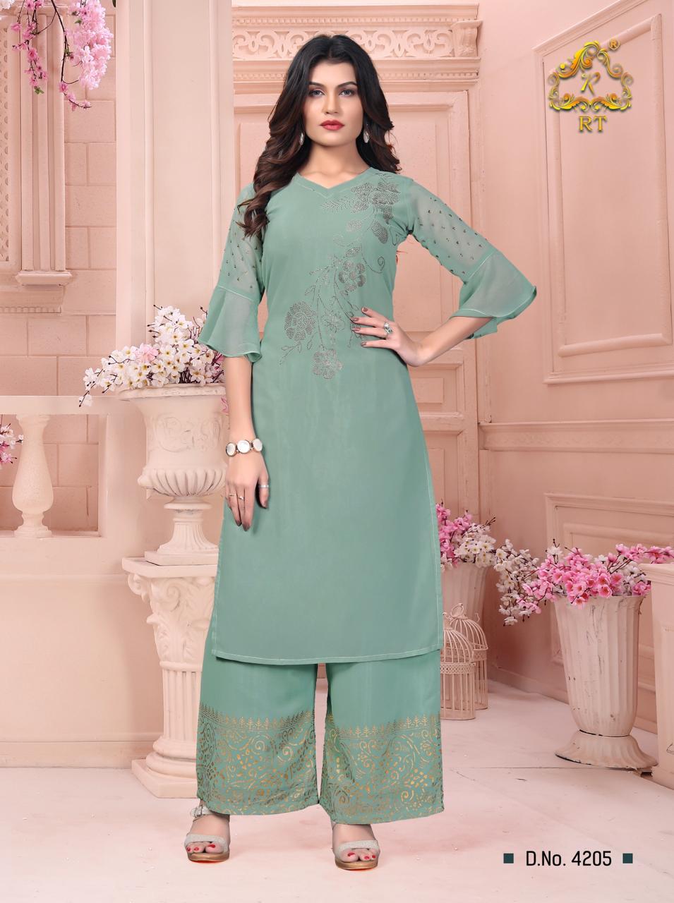 Rijiya Trends Present Swarovski Designer Festival Wear Kurtis Collection.