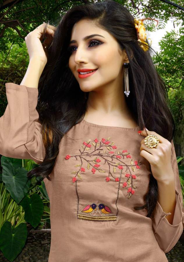 Riya Present Ayana Heavy Rayon Worked Kurti Collection