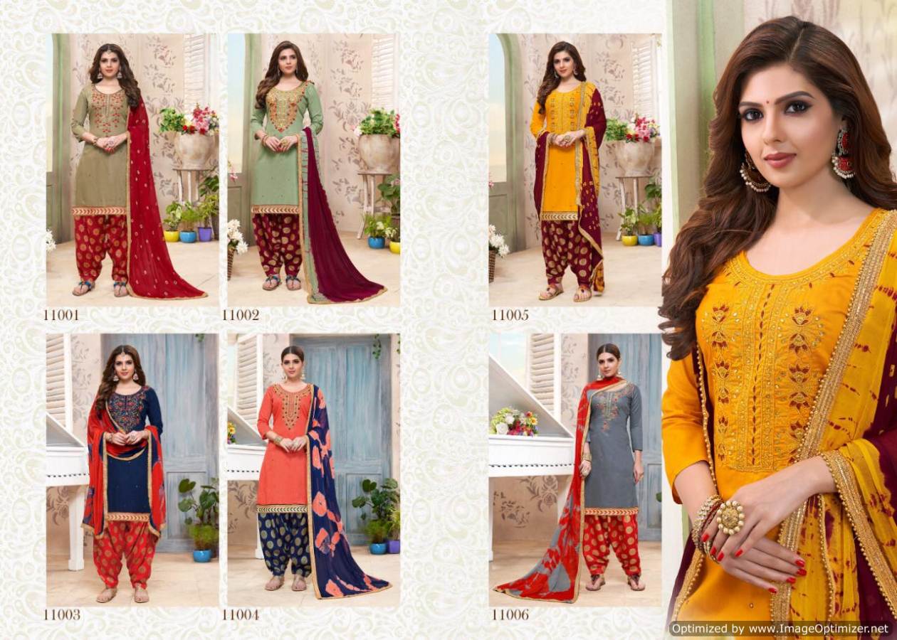 Utsav | Mahek Vol 11 |  Cotton Punjabi Dress Material Catalogue