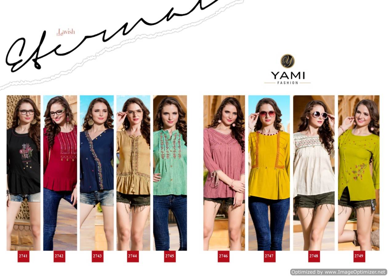 Yami Topsy Vol 7 Rayon Short Top Collection