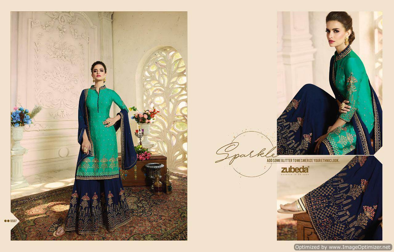 Zubeda Present Aashka | Designer Wedding Wear Salwar Suits Catalogue