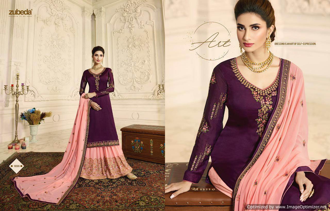 Zubeda Present Aashka | Designer Wedding Wear Salwar Suits Catalogue