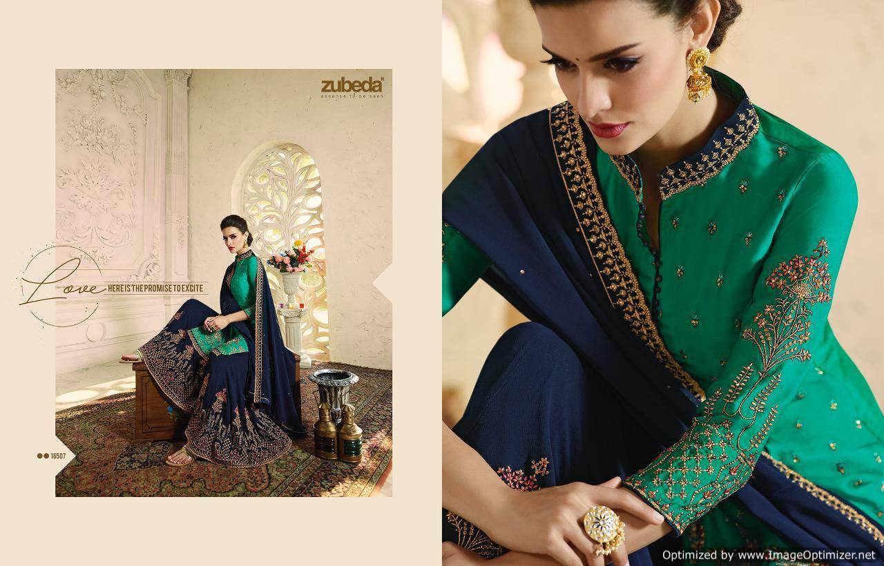 Zubeda Present Aashka | Designer Wedding Wear Salwar Suits Catalogue