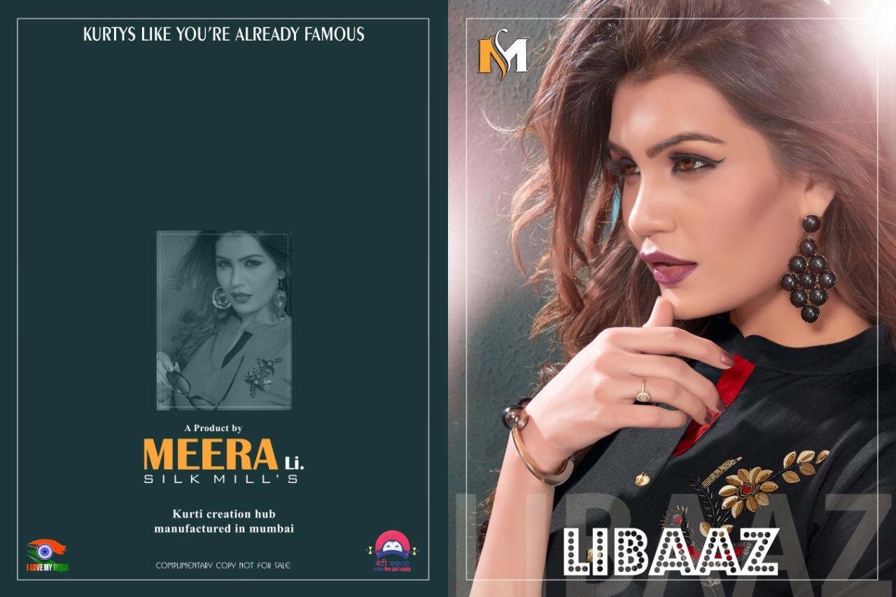 Libazz By Meerali Silk Mills Casual Wear Kurtis Catalogue