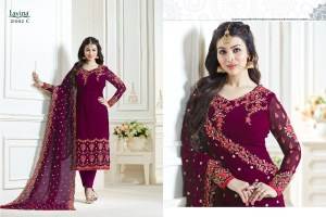 New Designer Salwar Suits Lavina 21002 A Collection