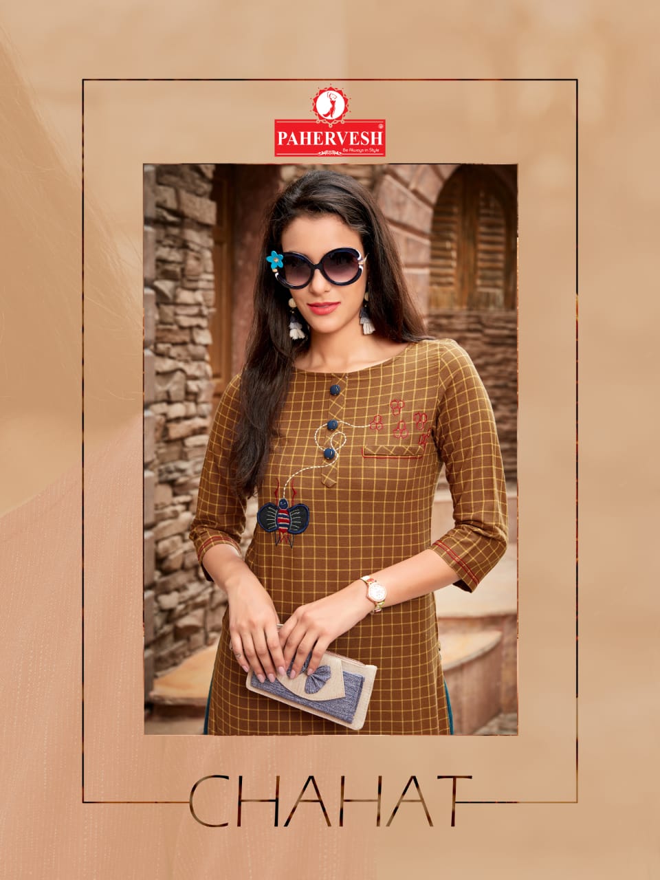 Pahervesh Paresent Chahat Designers Runnung Wear Kurtis With Bottom Collection