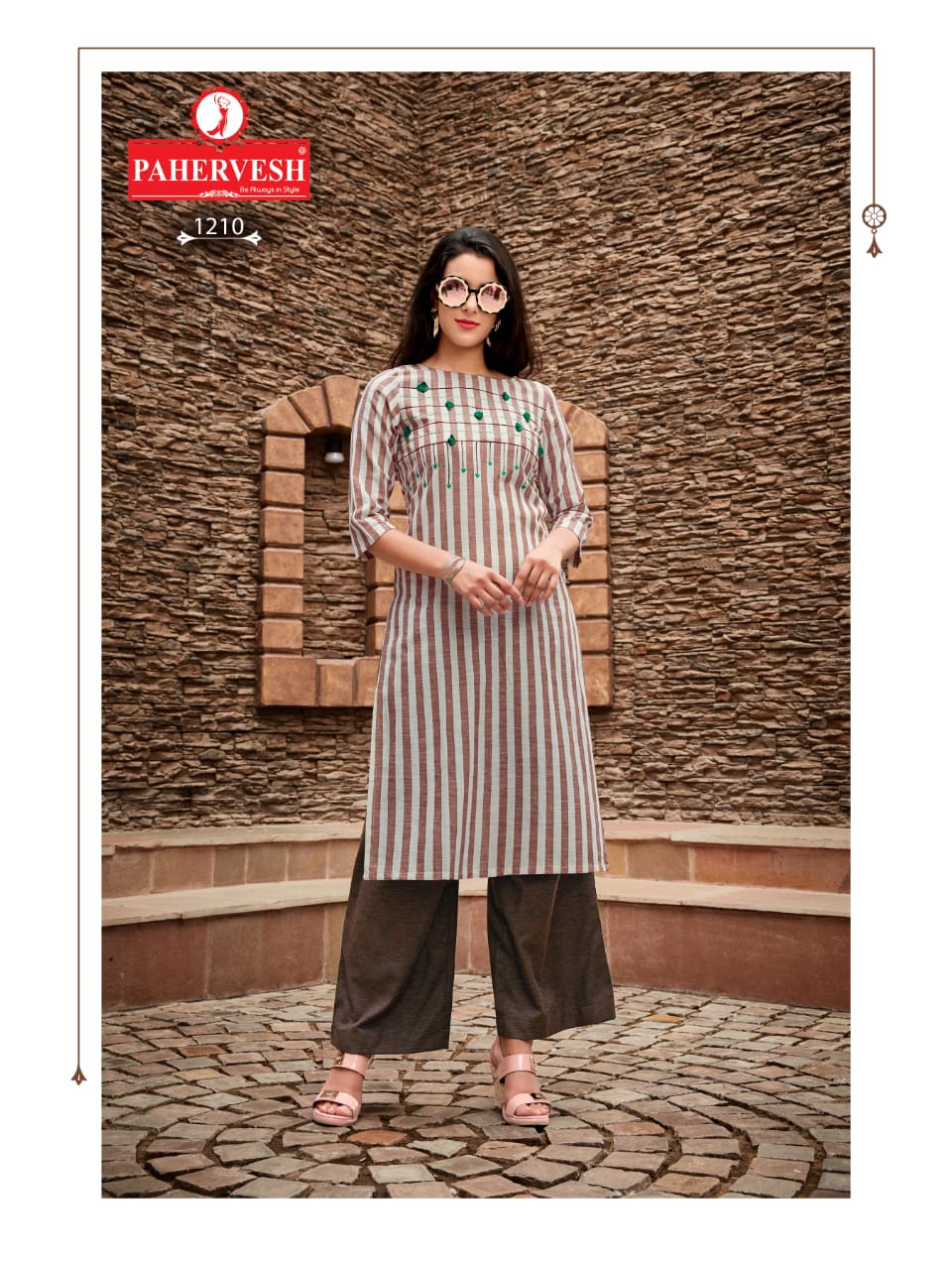 Pahervesh Paresent Chahat Designers Runnung Wear Kurtis With Bottom Collection