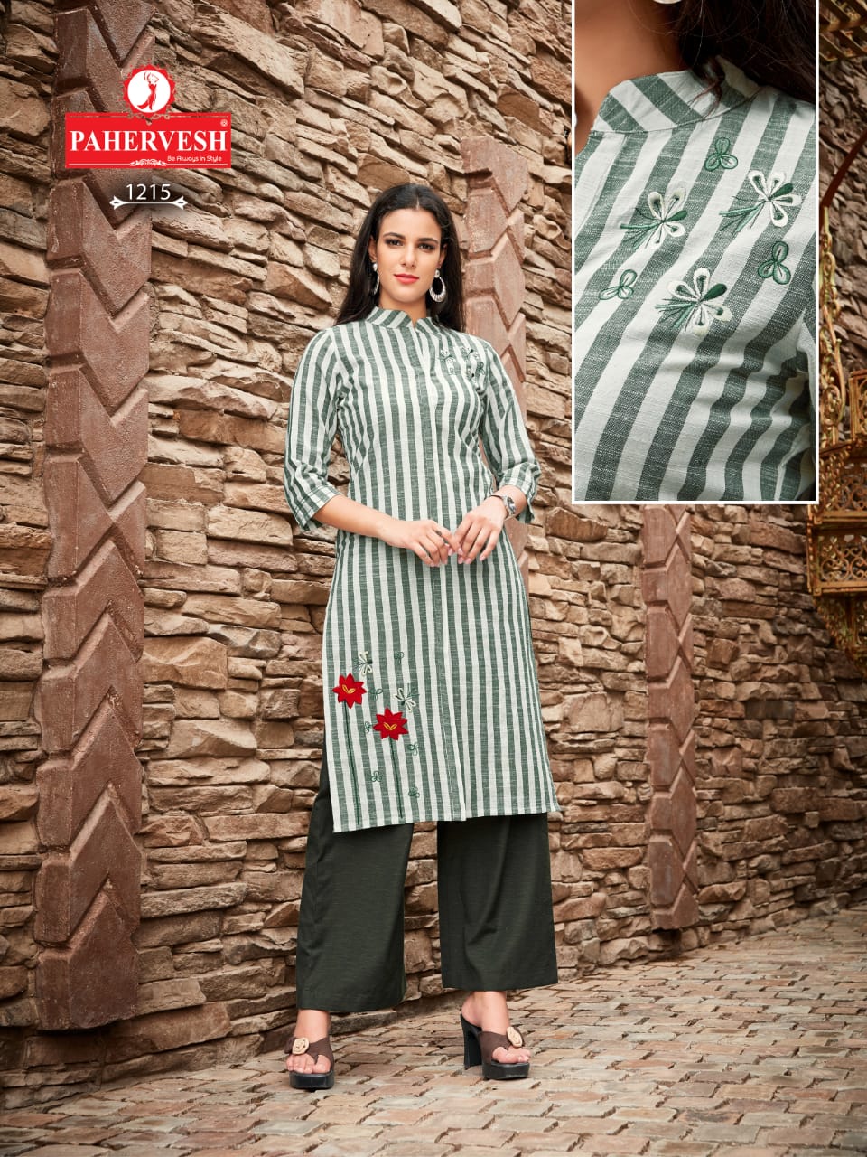 Pahervesh Paresent Chahat Designers Runnung Wear Kurtis With Bottom Collection