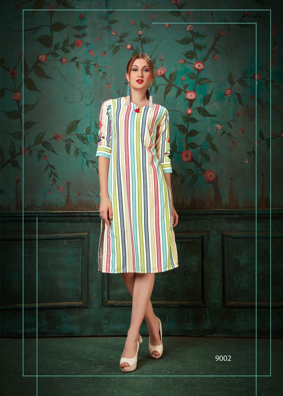 Vaarahi Vol 9 Amore Casual Wear Kurtis Catalogue