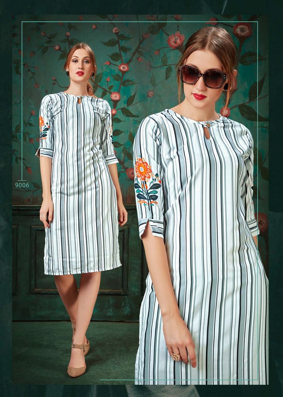 Vaarahi Vol 9 Amore Casual Wear Kurtis Catalogue