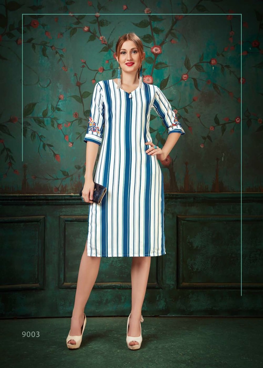 Vaarahi Vol 9 Amore Casual Wear Kurtis Catalogue