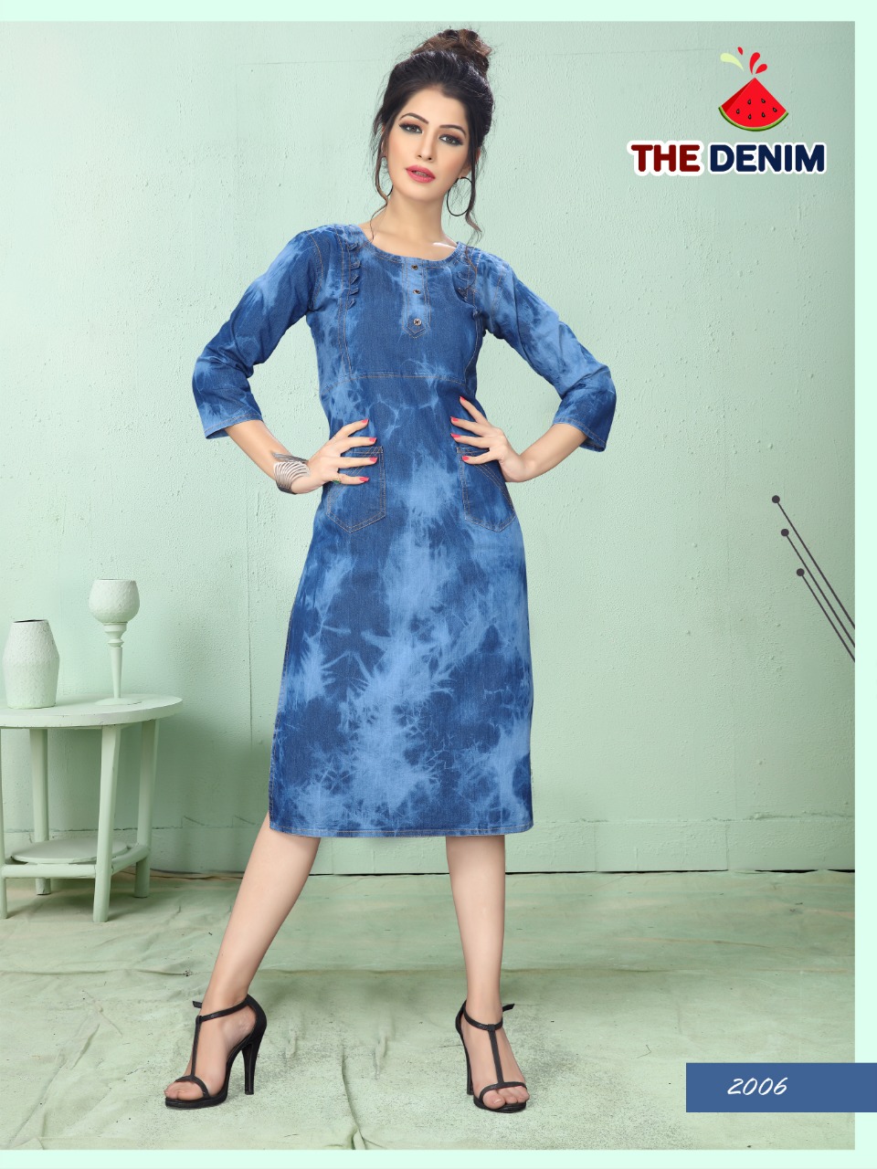 Watermelon Present The Denim Kurtis Collection