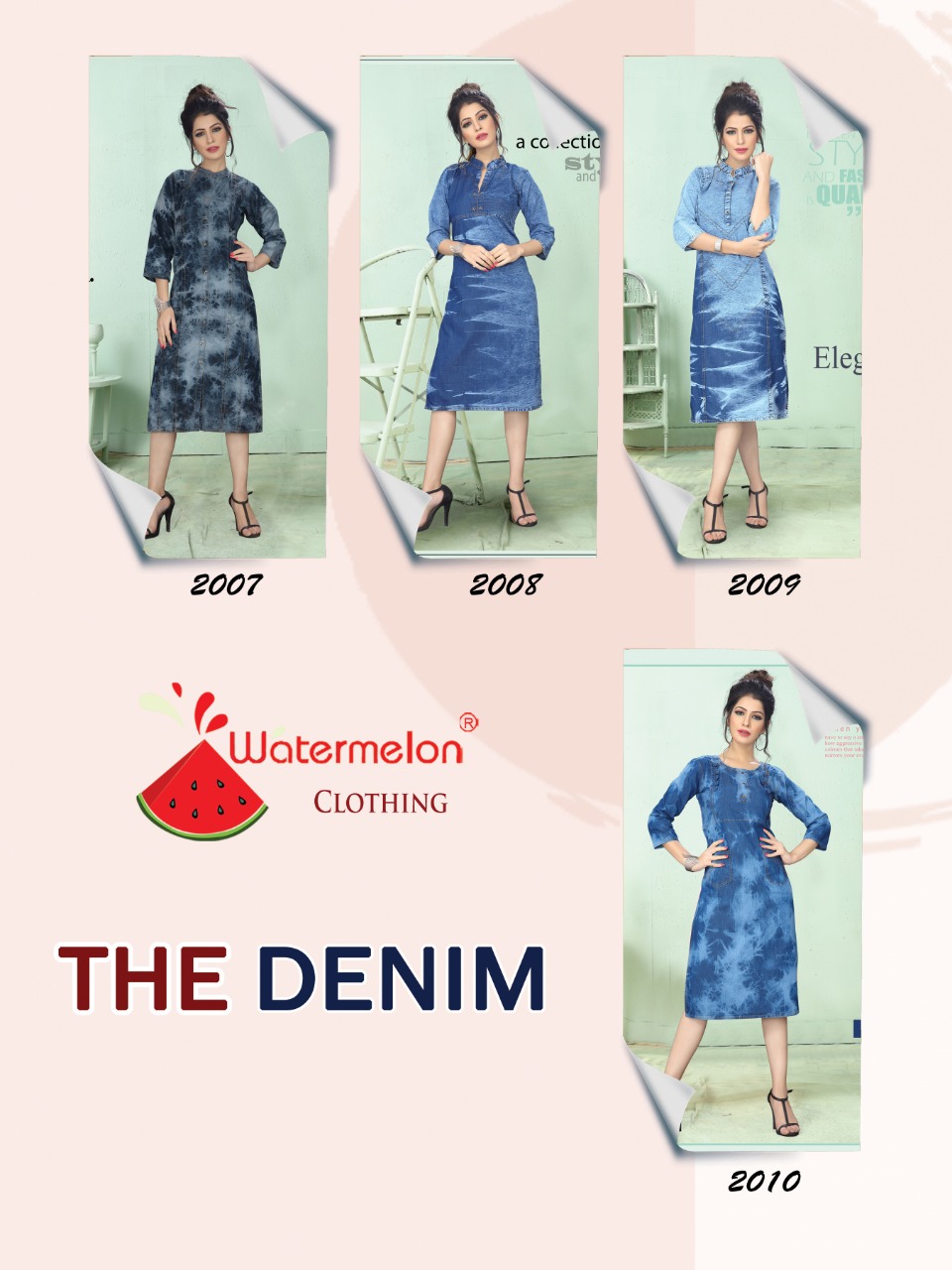 Watermelon Present The Denim Kurtis Collection