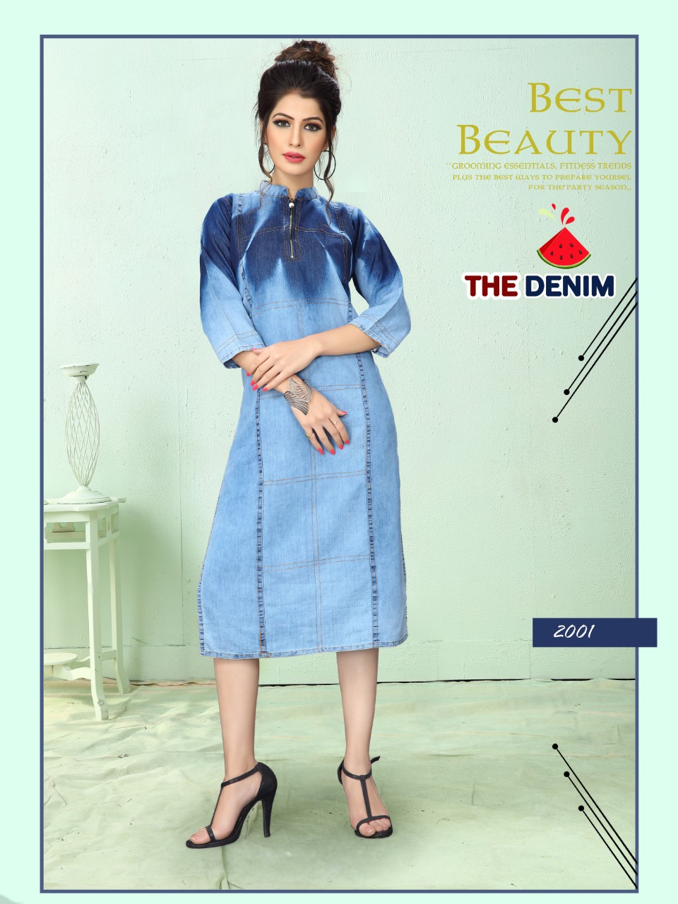 Watermelon Present The Denim Kurtis Collection