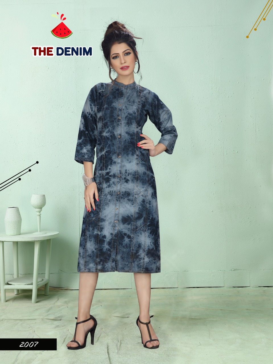 Watermelon Present The Denim Kurtis Collection