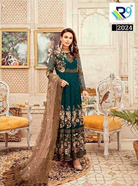 R9 Present Aliza Nx Party Wear Pakistani Salwar Suit Collection