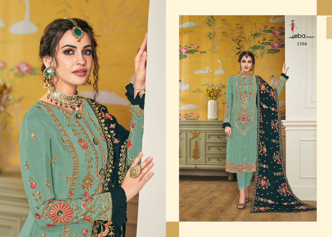 Jeba Lifestyle Present Hurma Vol 19 Wedding Wear Salwar Kameez Collection