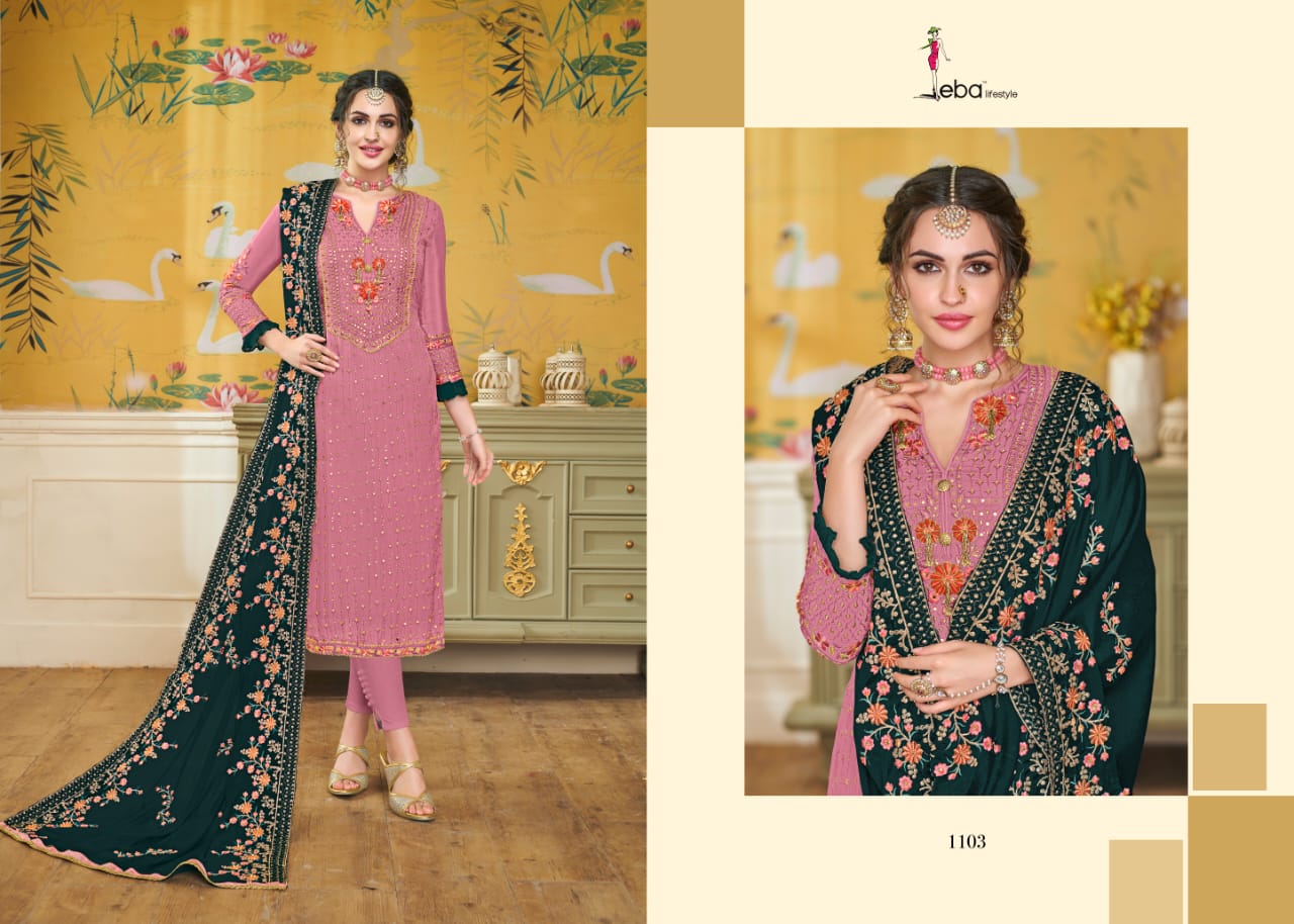 Jeba Lifestyle Present Hurma Vol 19 Wedding Wear Salwar Kameez Collection