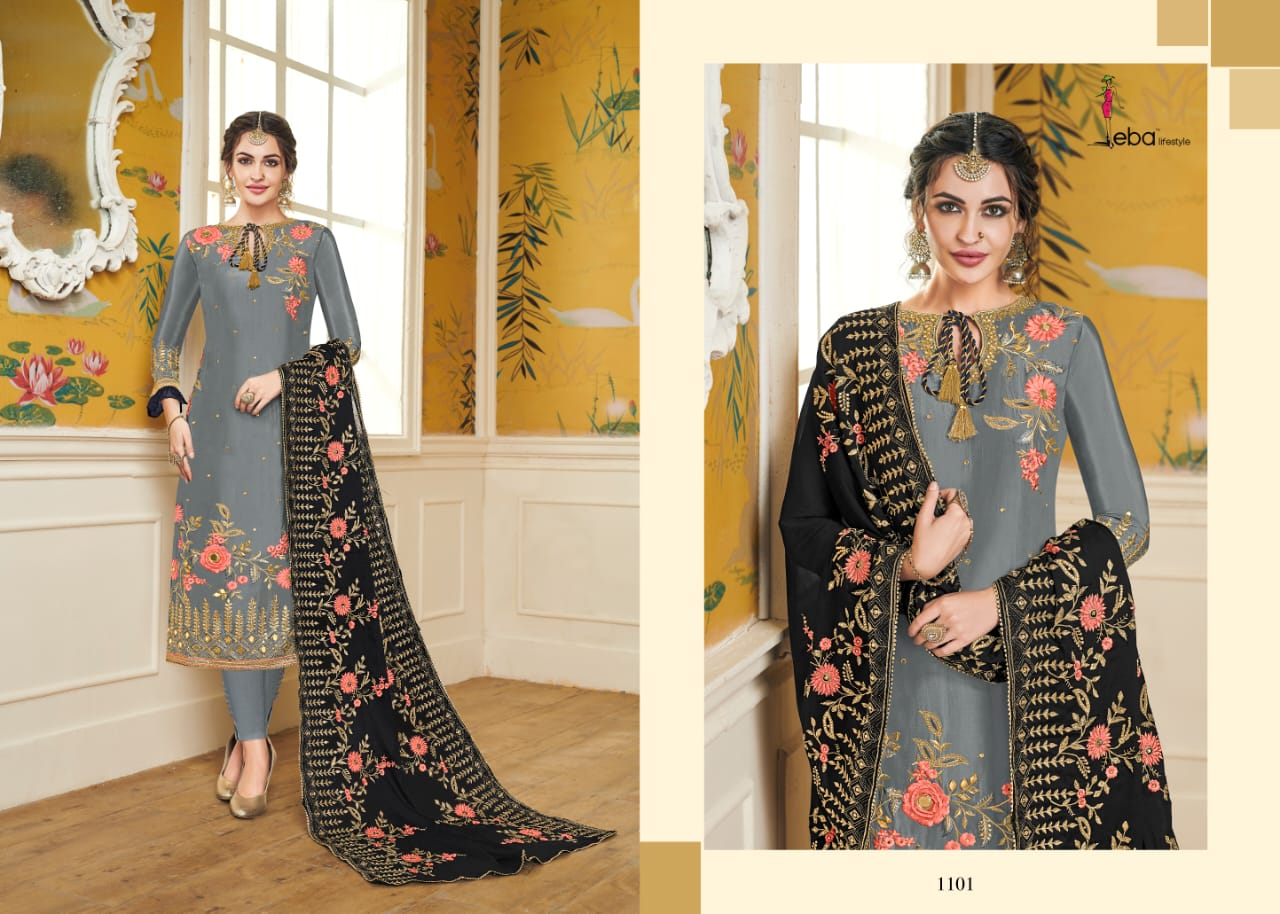 Jeba Lifestyle Present Hurma Vol 19 Wedding Wear Salwar Kameez Collection