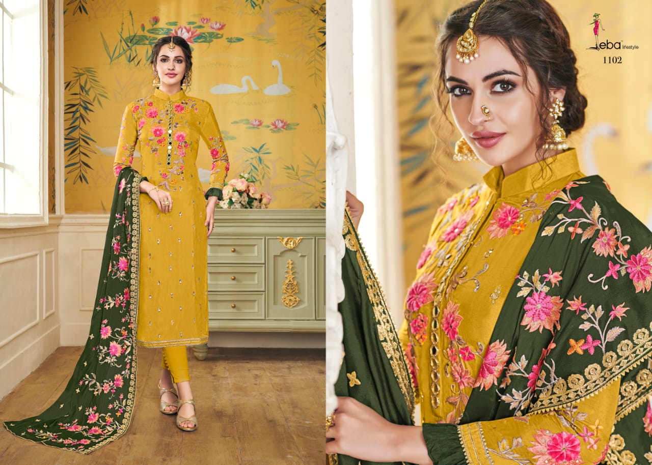 Jeba Lifestyle Present Hurma Vol 19 Wedding Wear Salwar Kameez Collection