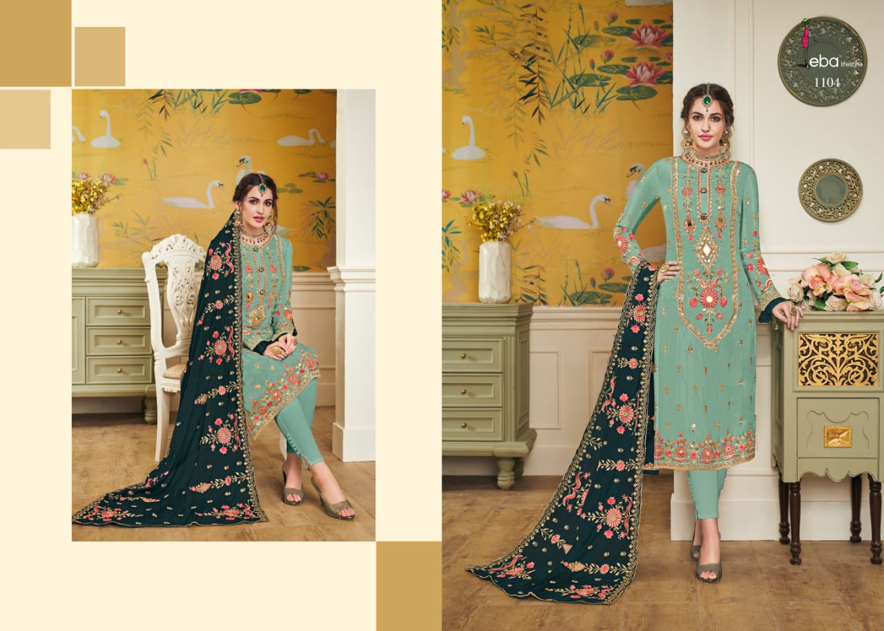 Jeba Lifestyle Present Hurma Vol 19 Wedding Wear Salwar Kameez Collection