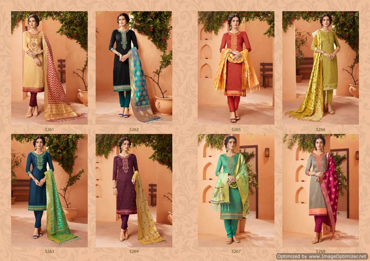 Kessi Present Virasat Vol 4 Festival Wear Designer Dress Material