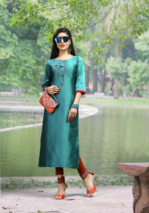 Riya Present Ayana Vol 2 Zorba Silk Worked Kurti Collection