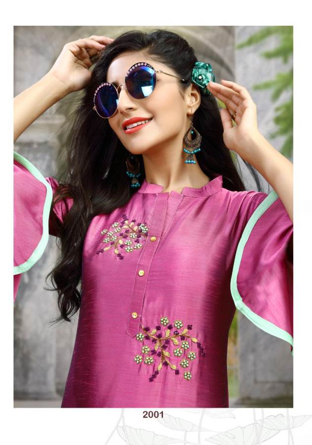 Riya Present Ayana Vol 2 Zorba Silk Worked Kurti Collection